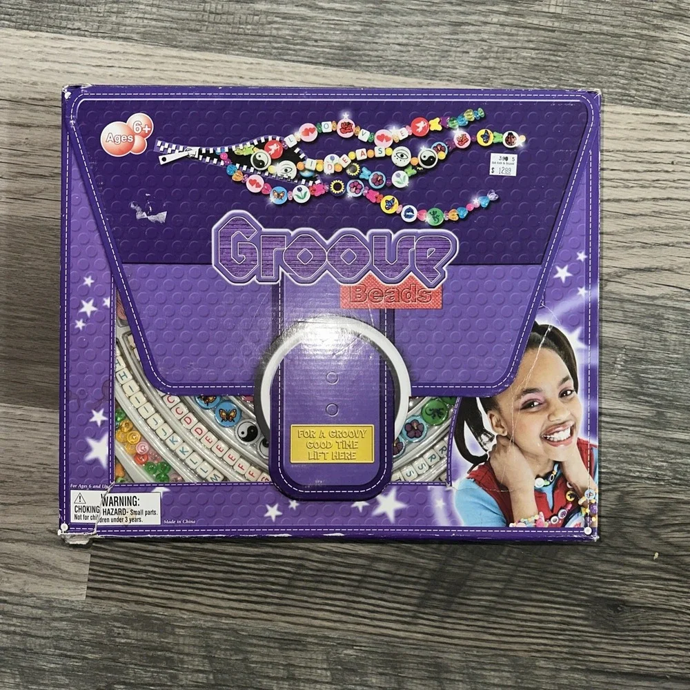 Groove beads Craft Set 2003 Y2K New Sealed Package